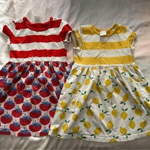 Hanna Andersson | 4T Strawberries and lemons dresses
